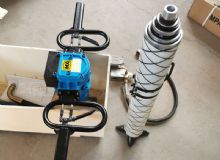 點擊查看詳細信息<br>標(biāo)題：ZQSJ-140-4.1氣動架柱式支腿式鉆機 閱讀次數(shù)：1507