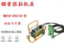 點擊查看詳細(xì)信息<br>標(biāo)題：風(fēng)動張拉機(jī)具 MQ18-200-63型 配雙缸千斤頂 礦用錨索張拉機(jī)具 閱讀次數(shù)：227